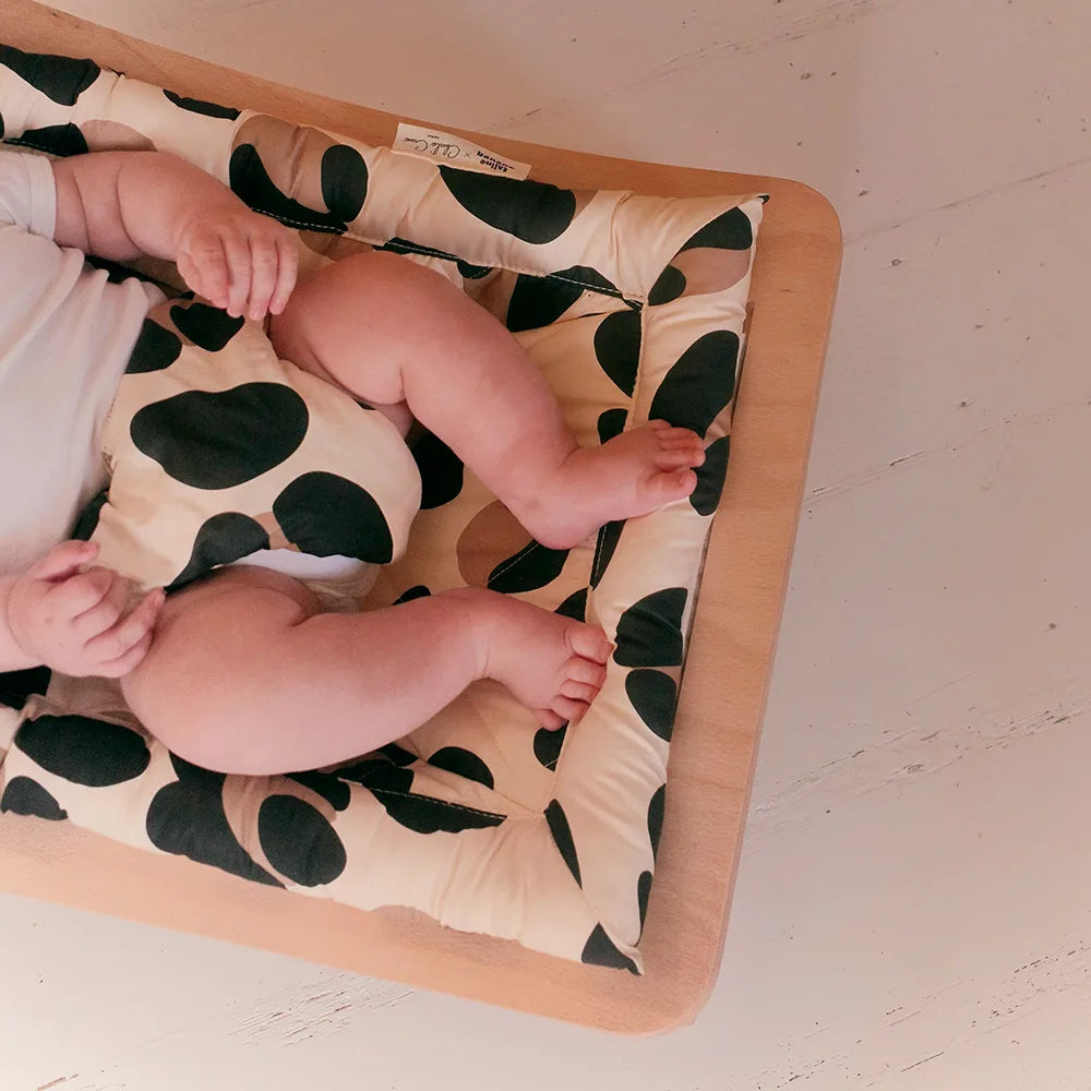 Transat pour bébé LEVO en bois naturel