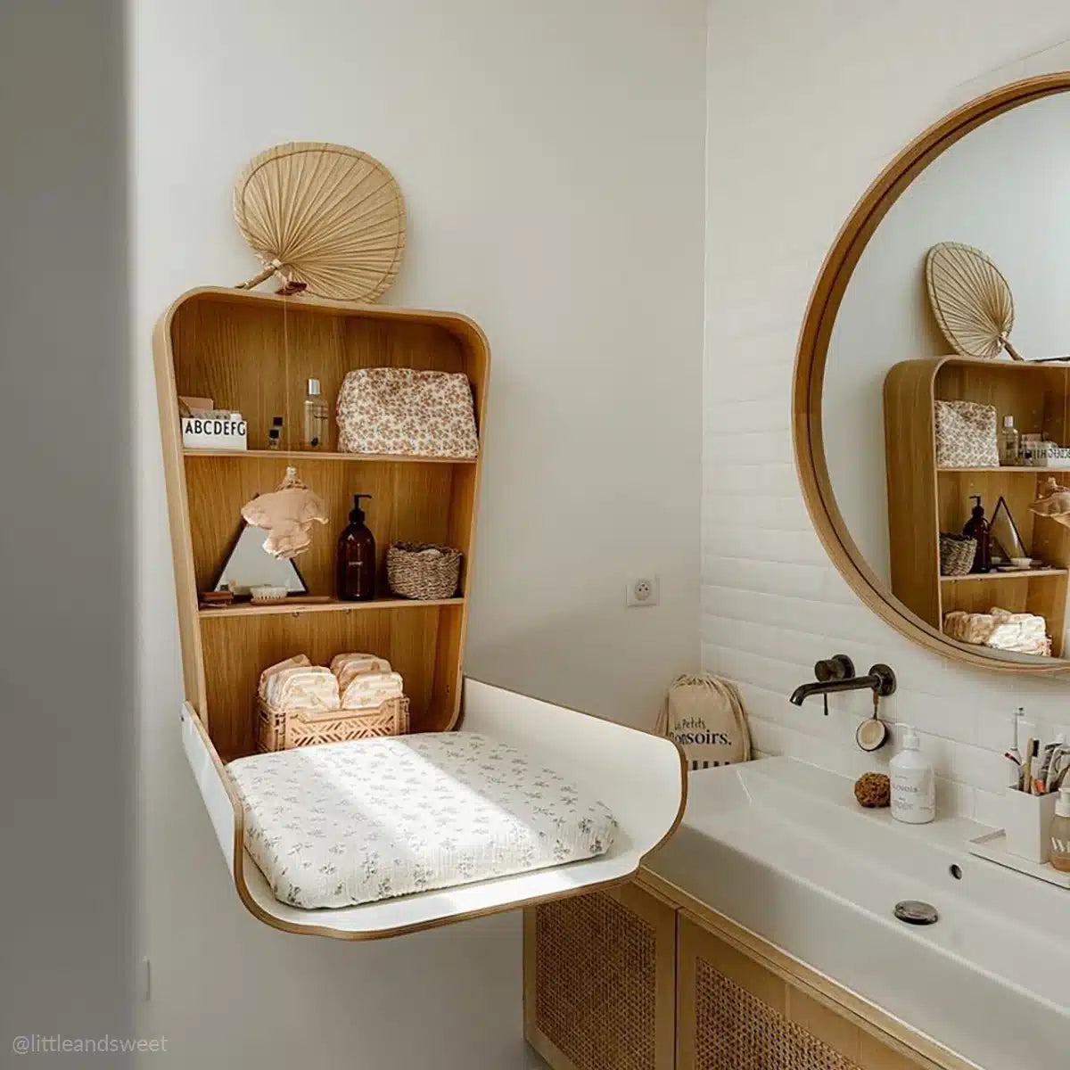 Cambiador de pared NOGA