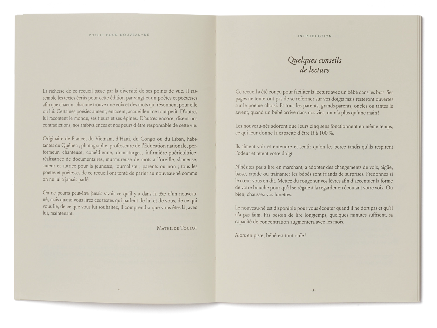 Recueil de poésie À toi qui es là