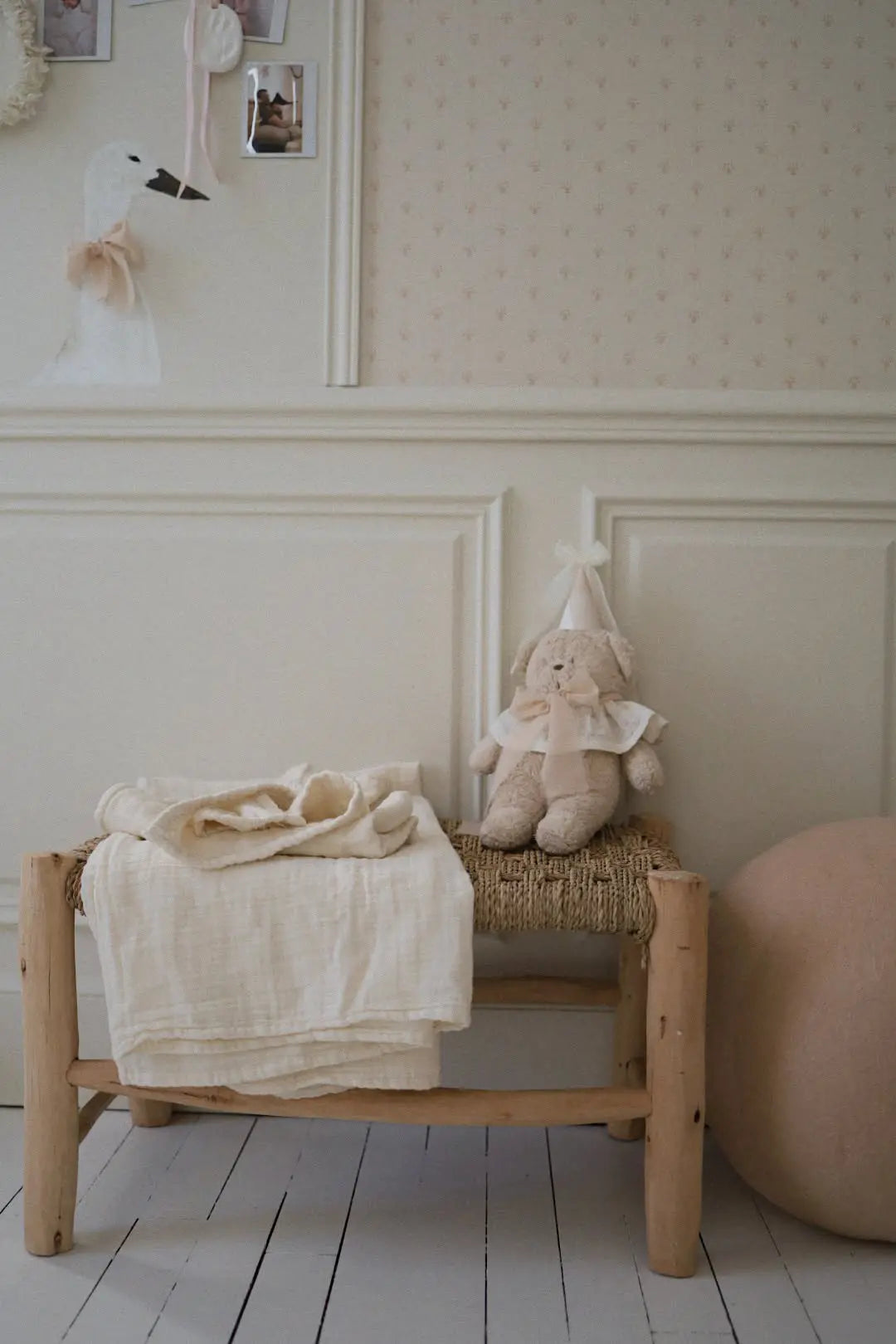 DOLI XL muslin cloth in Milk cotton