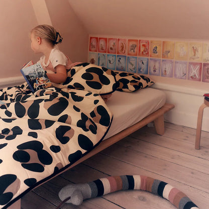 DOLI duvet & pillow duo 120x180 cm Leopard Tajinebanane