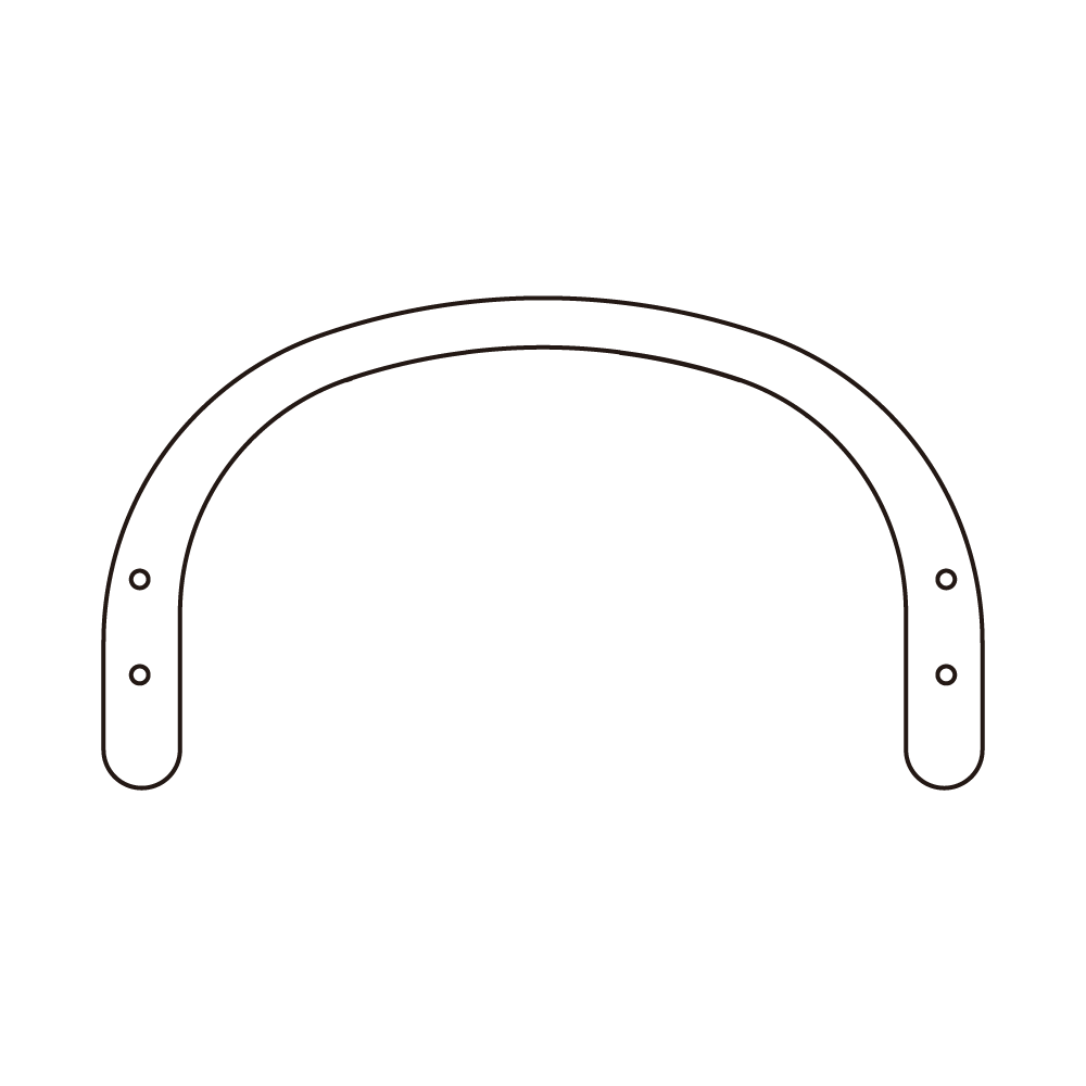 Armlehne für den TOBO-Stuhl