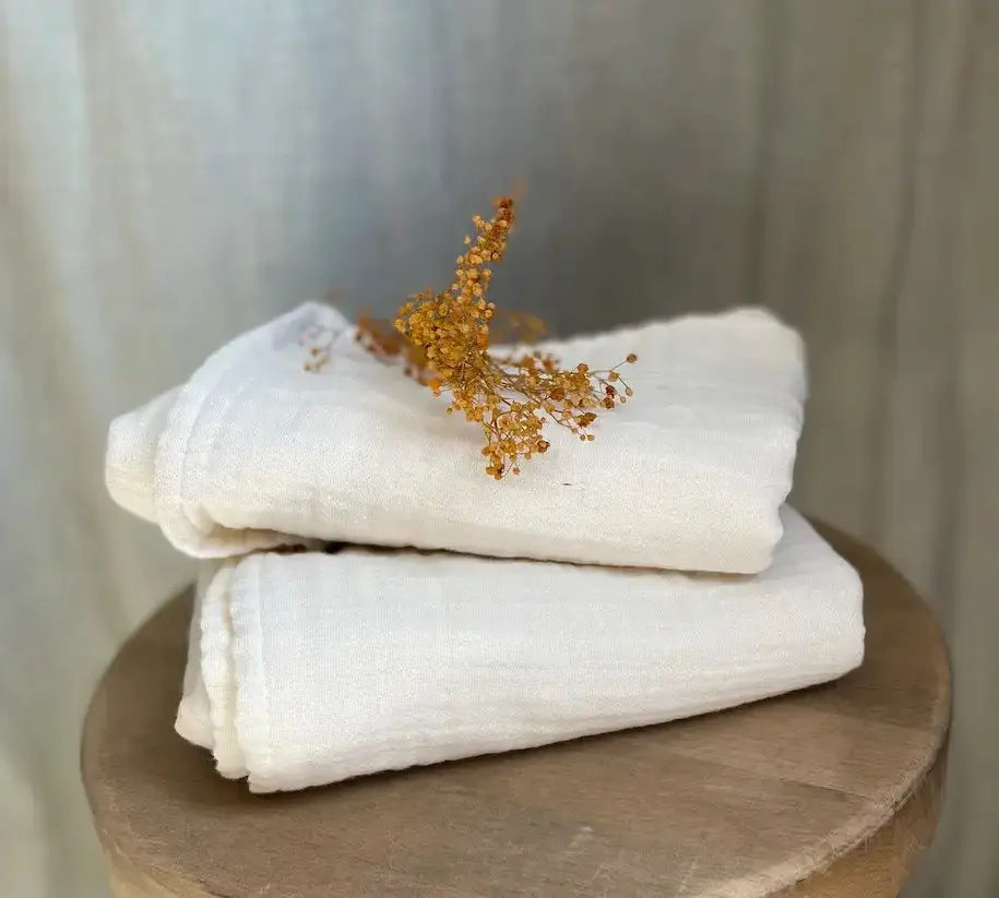 DOLI XL muslin cloth in Milk cotton