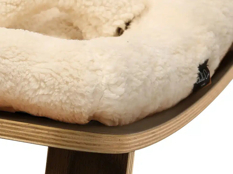 Transat LEVO noyer assise Fur Milk - Charlie Crane