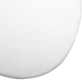 Drap Housse Blanc en coton pour lit Bébé LUGO 90