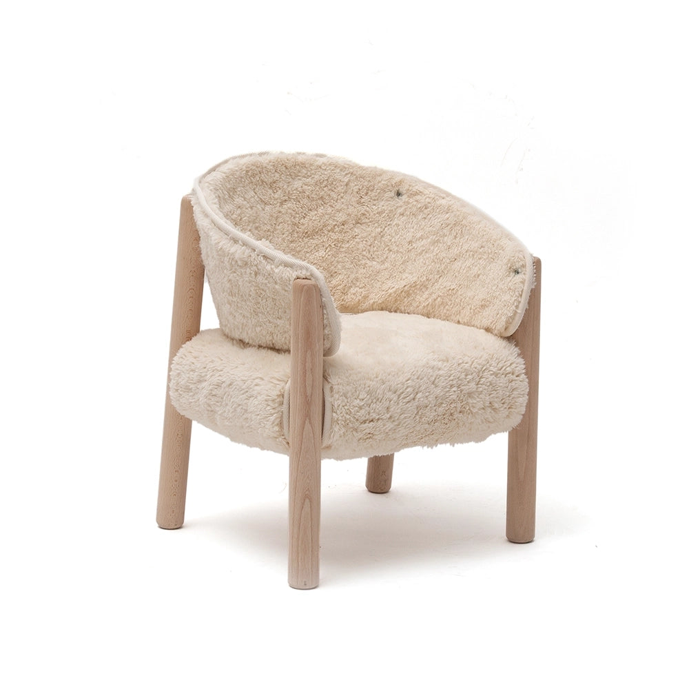 SABA Fur Milk Chair