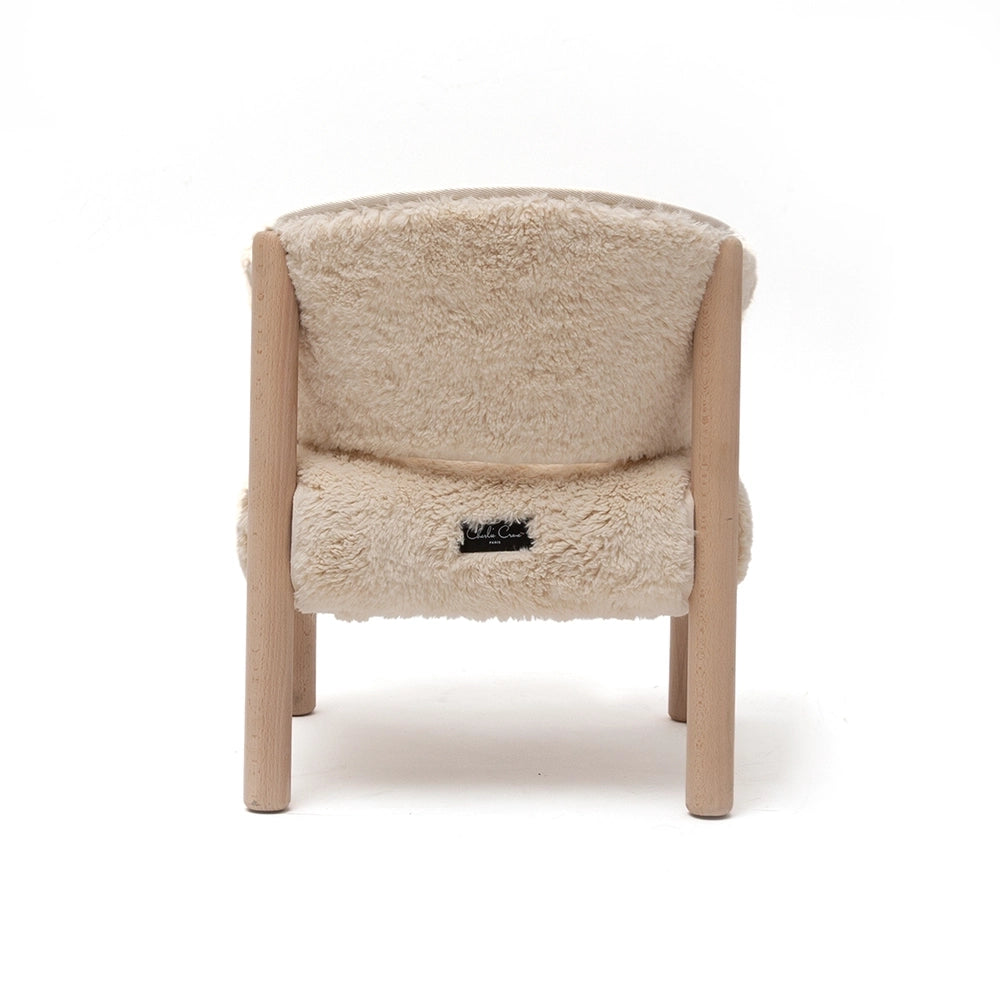 SABA Fur Milk Chair