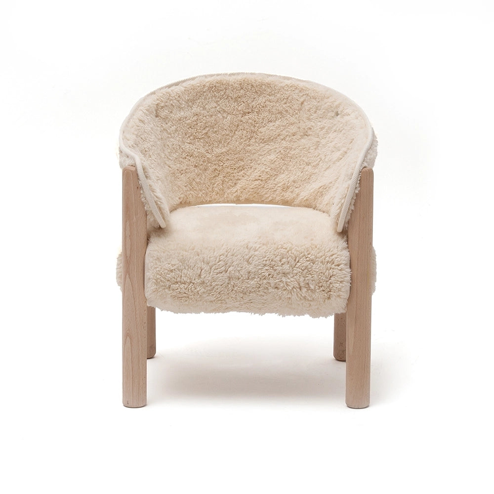 SABA Fur Milk Chair