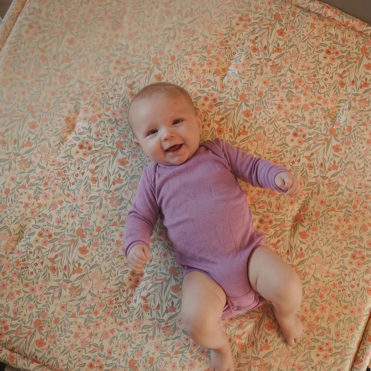 TAMI play mat Mushie Pastel Bloom
