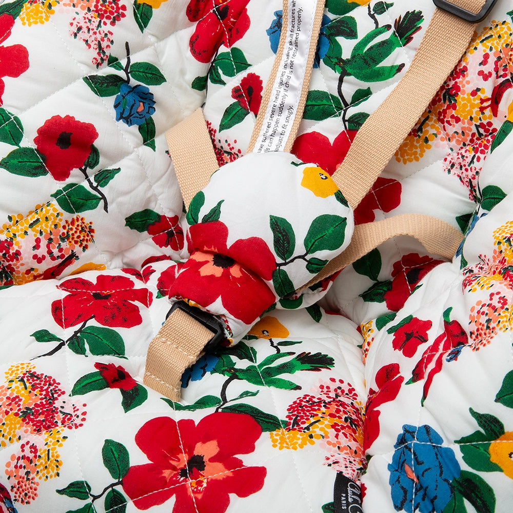 COJÍN PARA RECIÉN NACIDO TOBO HIBISCUS