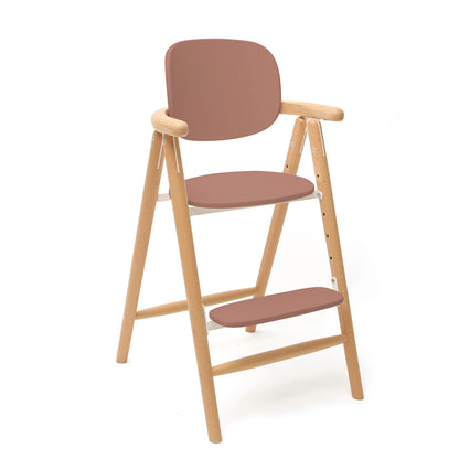 Chaise haute évolutive TOBO Bois de Rose Outlet