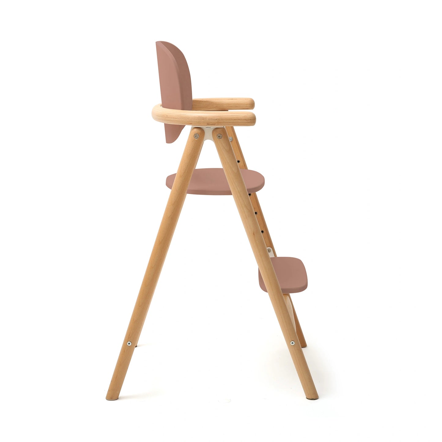 Chaise haute évolutive TOBO Bois de Rose Outlet