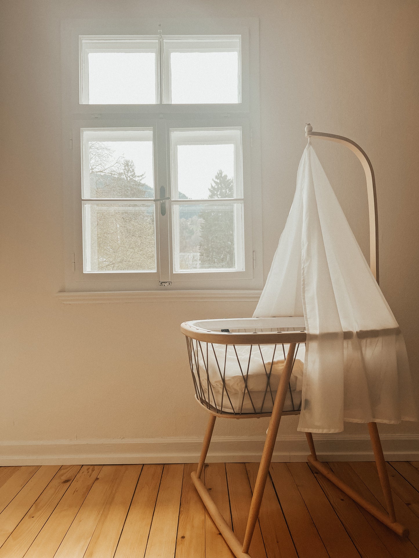 KUMI KIT CANOPY VEIL HAZELNUT