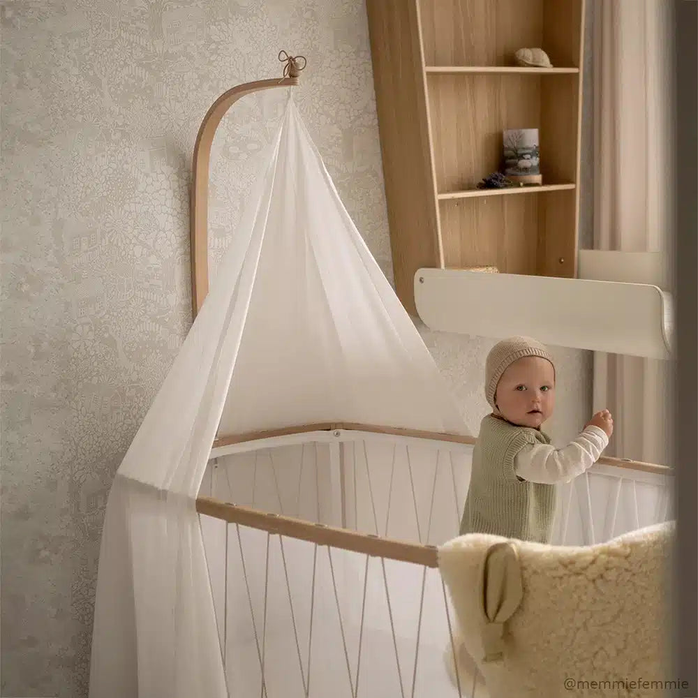 White Veil bed canopy for KIMI
