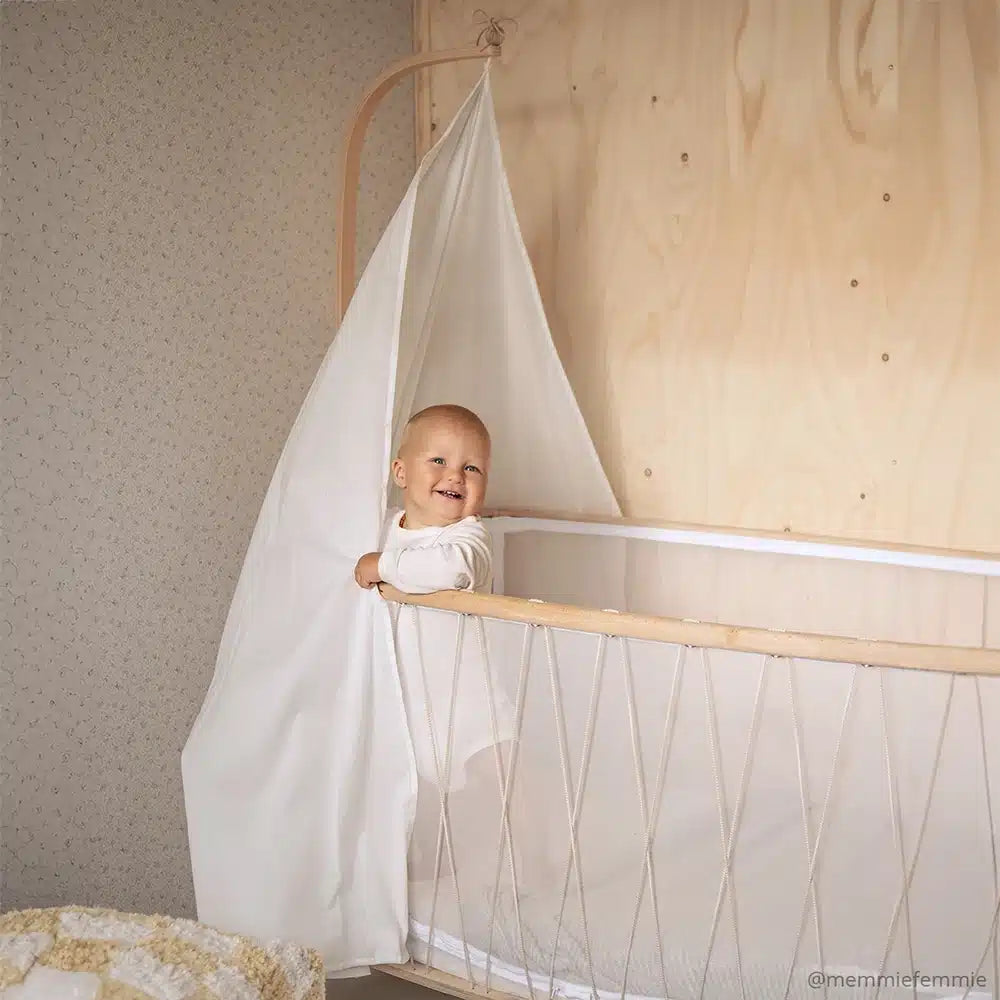 White Veil bed canopy for KIMI