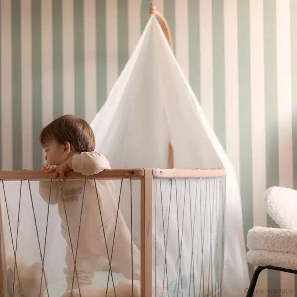 White Veil bed canopy for KIMI
