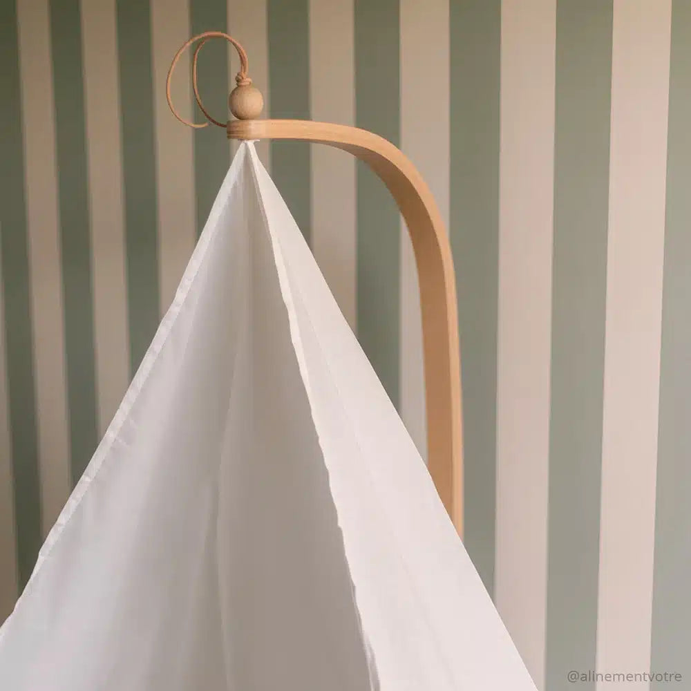 White Veil bed canopy for KIMI